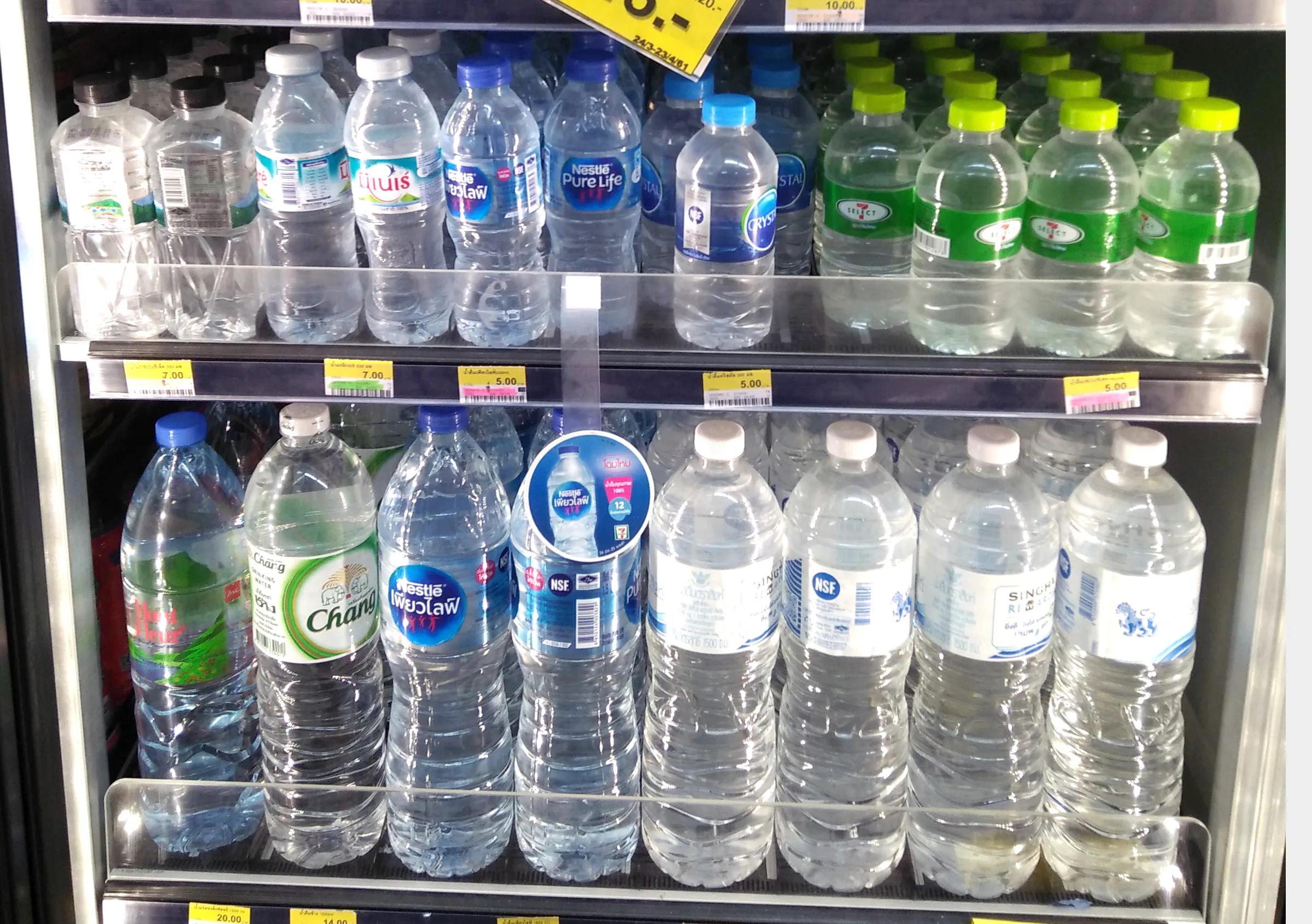 Plain water