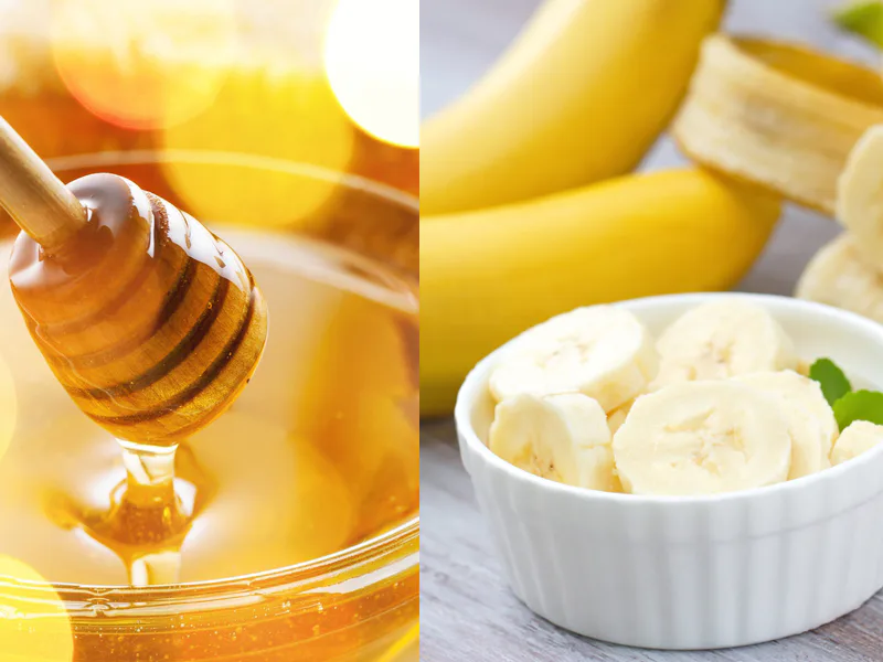 Banana–honey recipe