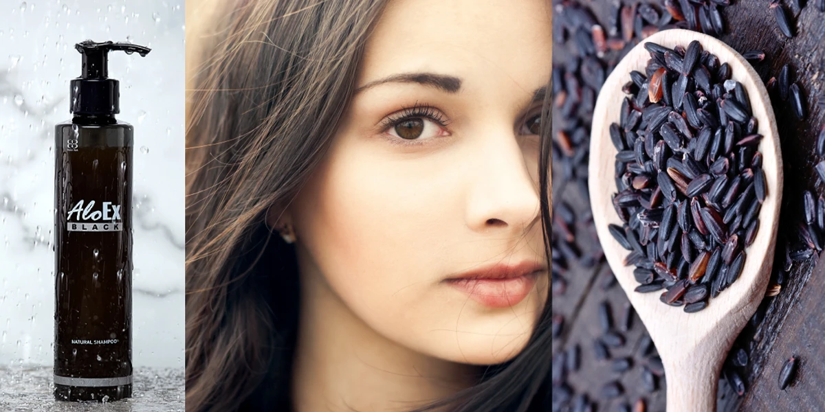 Thicker, stronger hair with AloEx Black