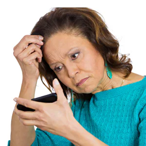 Pulling or plucking hair