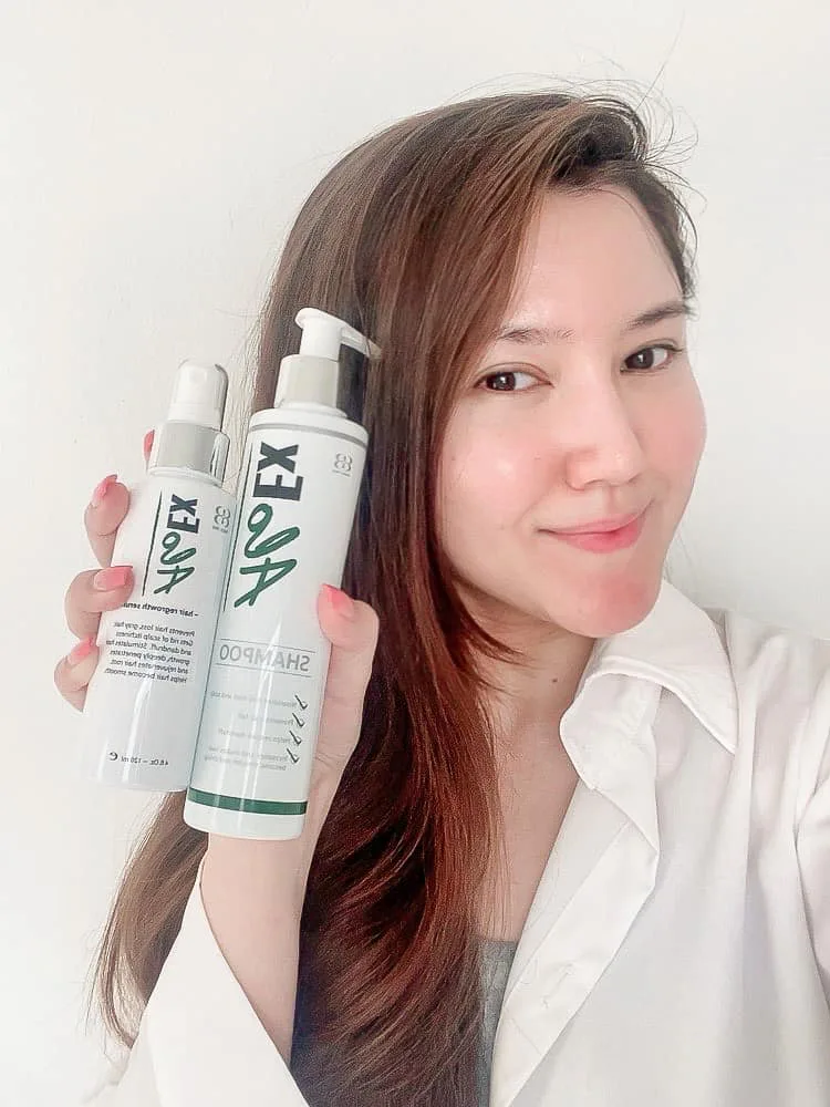 AloEx ရှန်ပူးနဲ့စီရမ် â€” ဆံပင်ကျွတ်သူတွေအတွက် အထူးတီထွင်ထားတာ