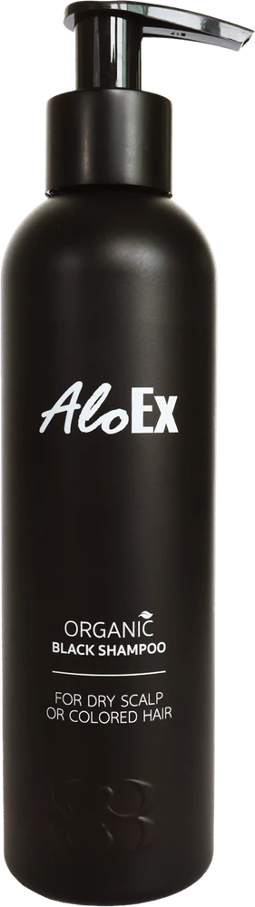 AloEx Organic Black Shampoo