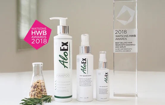 AloEx x Watsons — the big HWB Award 2018