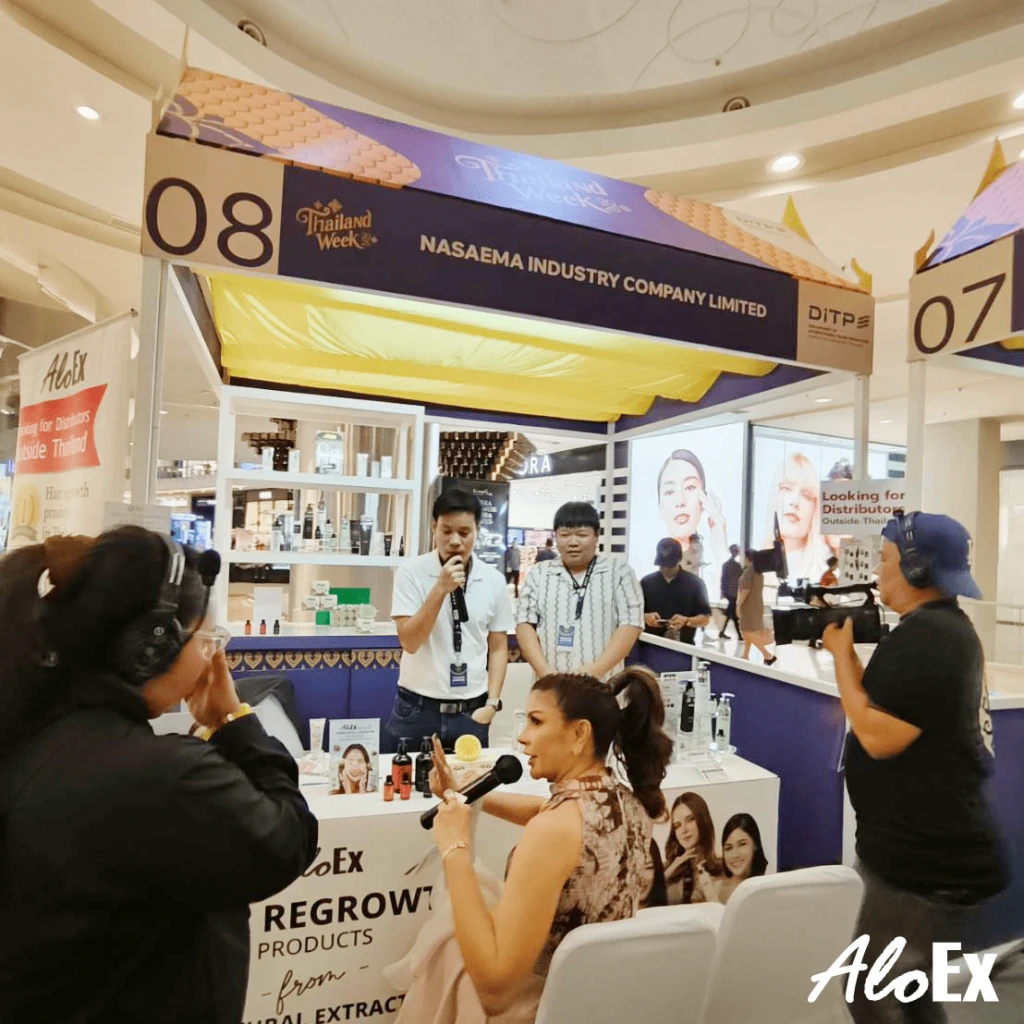 AloEx သည် အင်ဒိုနီးရှားဈေးကွက်သို့ ဝင်ရောက်ခြင်း — ထိုင်းဆေးဖက်ဝင်အပင် ထုတ်ကုန်များ နိုင်ငံတကာစင်မြင့်ပေါ်တွင်