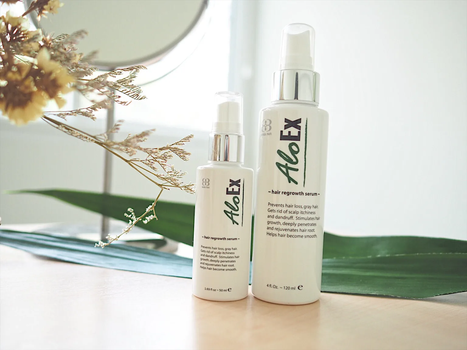 AloEx serum ကို အသုံးပြုခြင်း