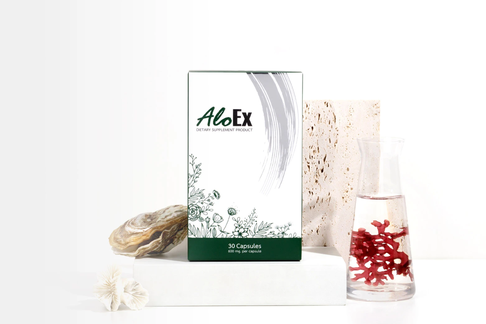 AloEx Dietary Supplement — supplement to help reduce hair loss