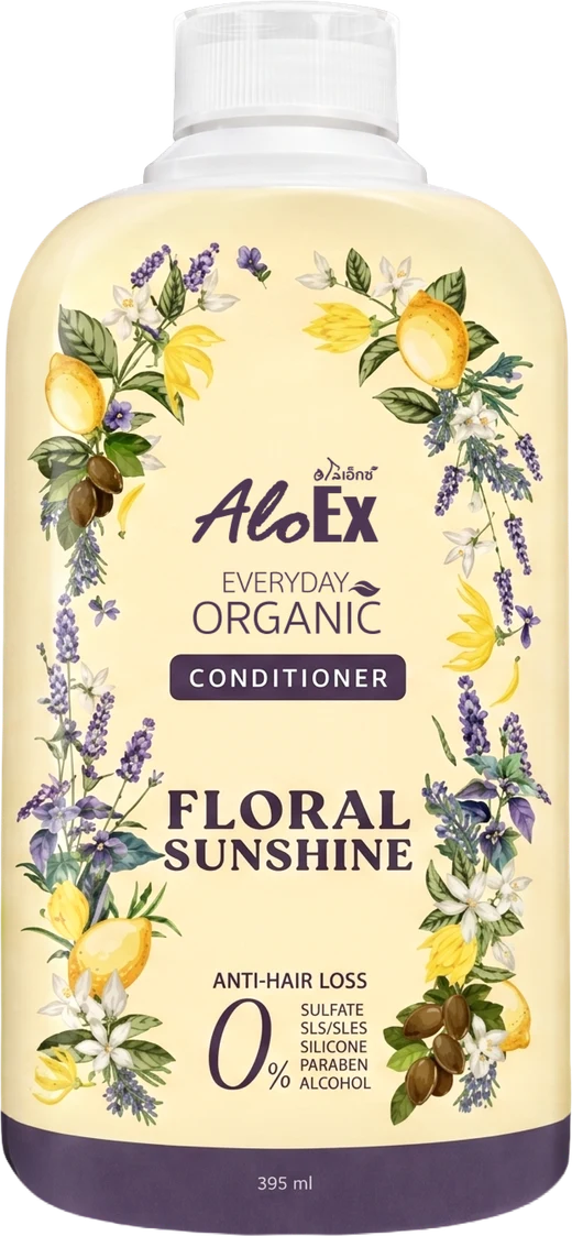 AloEx Everyday Organic Conditioner - Floral Sunshine