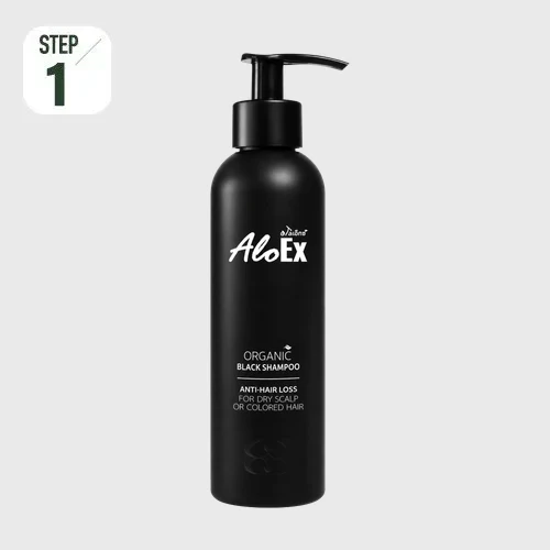 AloEx Organic Black Shampoo – 含黑糯米的防脱发洗发水