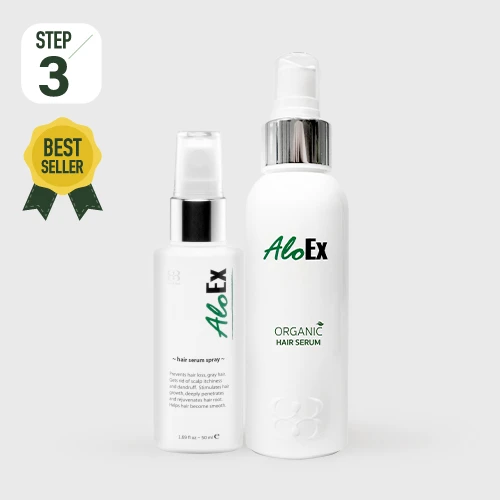 AloEx Hair Serum – เซรั่มสมุนไพรบำรุงเส้นผม