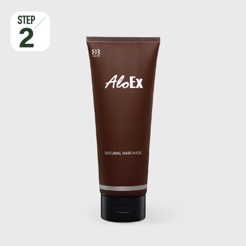 AloEx Natural Hair Mask – Silicone ကင်းသော အာဟာရဖြည့်ကုသမှု