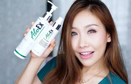 Review: AloEx Shampoo and Serum Spray with Natural Herbal Extracts to Help Reduce Hair Loss