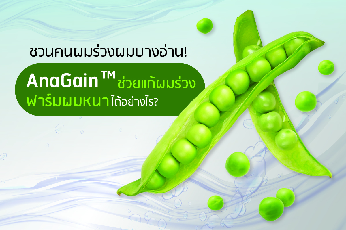 ลดผมร่วงด้วย Anagain